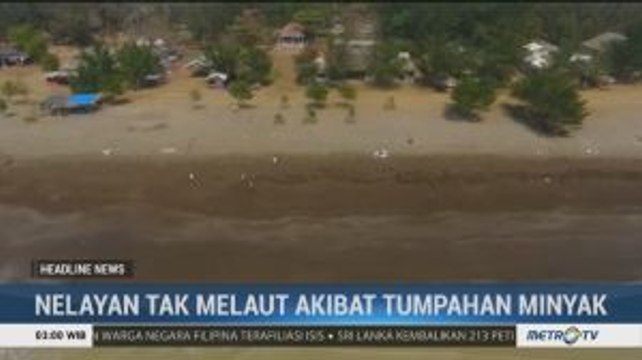 Nelayan Tak Melaut Akibat Tumpahan Minyak Pertamina