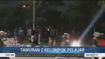 2 Kelompok Pelajar Bentrok Gunakan Sajam