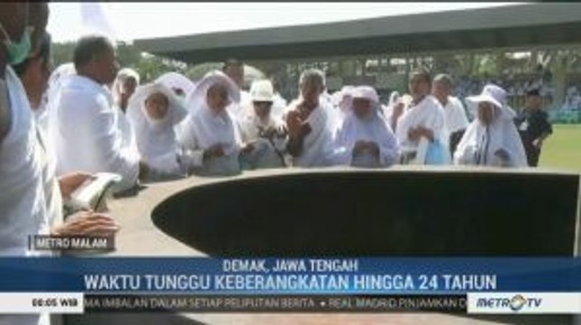 Masa Tunggu Keberangkatan Haji di Jateng Sampai 24 Tahun