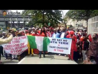 La diaspora togolaise au Nigéria dit non à un 4e mandat de Faure Gnassingbé
