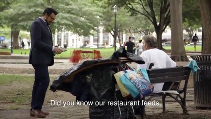 Kazi Mannan Serving Free Food to Homeless  People in America