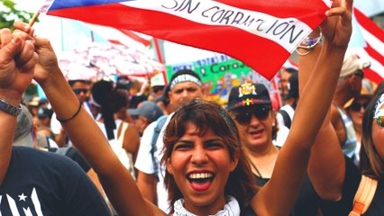 Puerto Rico: Celebrations continue after governor's resignation