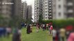 Massive blaze breaks out in residential building in western India