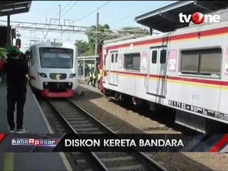 Penumpang Sepi, Kereta Bandara Beri Diskon Besar