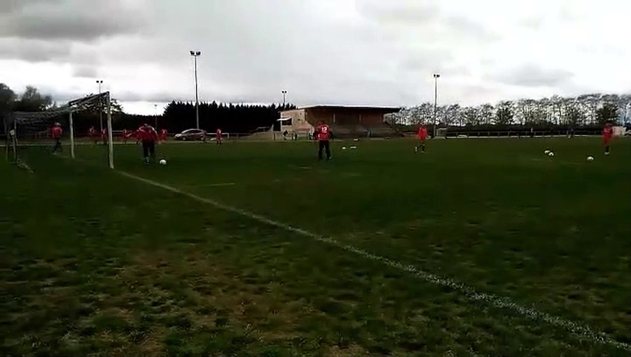 Video 1 : Echauffement gardien avant rencontre contre ST ROMANS LES MELLE