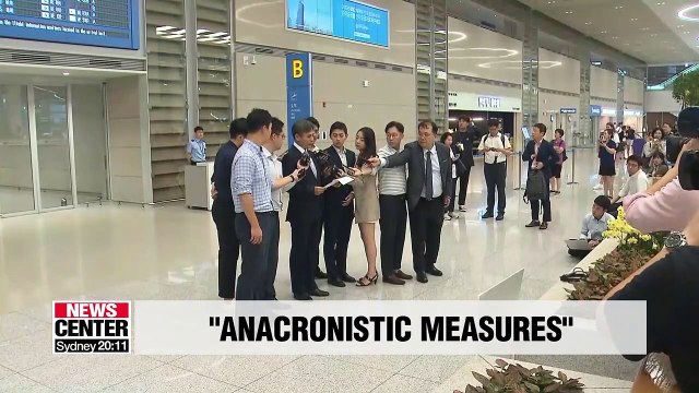 S. Korea says Japan's export curbs are 'anachronistic'