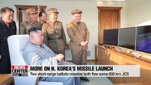 S. Korea's JCS releases more details about N. Korea's recent missile launch