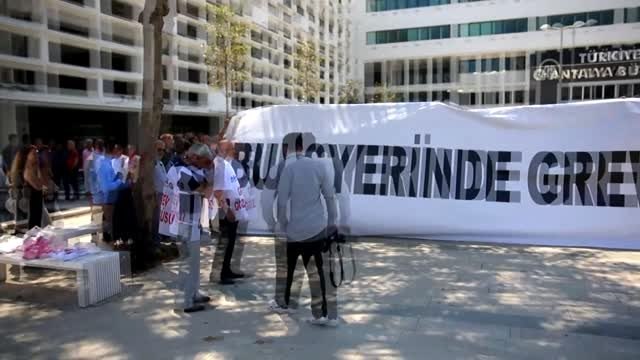 Antalya Büyükşehir Belediyesi'nde grev kararı alındı