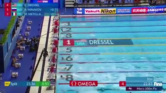 Caeleb Dressel 10 yıllık rekoru böyle kırdı