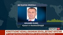 Report TV - Kreu i ri i Devollit për Report Tv: Të hënën shkoj në zyrë, ja çfarë më tha demokrati