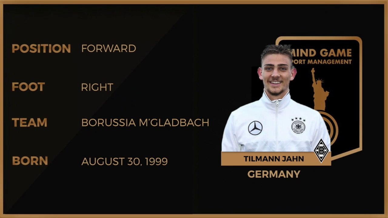 Tilmann Jahn - Borussia Mönchengladbach - FWD - Highlights 2018/2019
