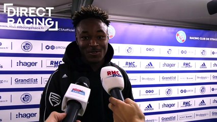 Mohamed Simakan très ému lorsqu'il a appris sa titularisation