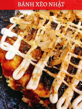 Bánh Xèo Nhật Bản - Ẩm Thực Nhật Bản