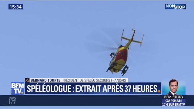 Il aura fallu 37 heures d'effort pour secourir le spéléologue disparu en Isère