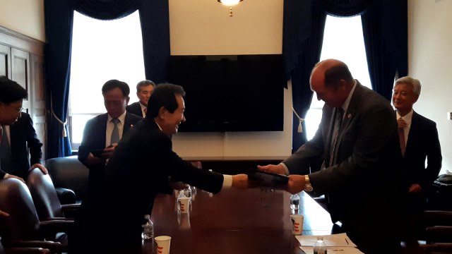 방미 의원단 미 의원들, 동조하지만 적극 중재는 곤란 / YTN