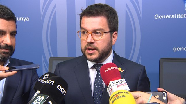 Aragonès (ERC) considería un error ir a elecciones