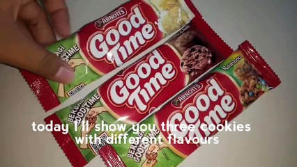 Good time cookies with double choc, milky vanilla and rainbow || [ ASMR ] || #4