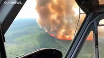 شاهد: اندلاع حرائق الغابات في ألاسكا بشكل يومي
