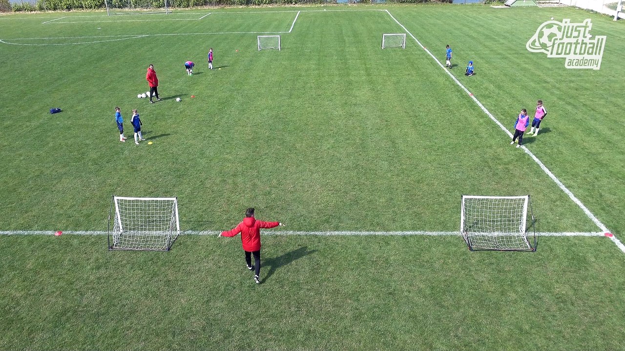 Fussballtraining_ Up and Down - Spieform - Taktik