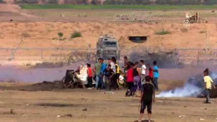 Gazze sınırındaki "Büyük Dönüş Yürüyüşü" gösterileri (1) - HAN