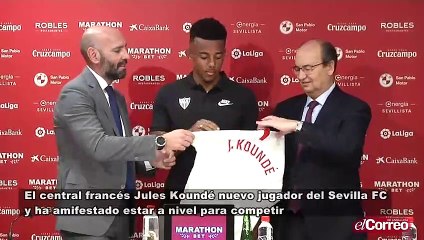 Joules Koundé nuevo jugador del Sevilla FC