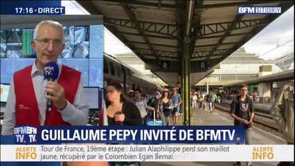 Guillaume Pépy (SNCF): "Le prix moyen du billet de train à grande distance va continuer à baisser"