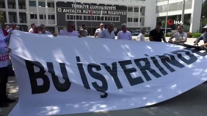 Antalya Büyükşehir Belediyesi'nde grev