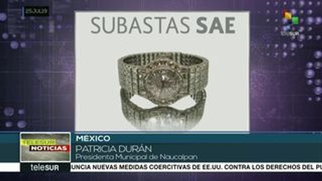 México: continúan subastas de bienes confiscados al crimen organizado