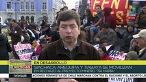 Perú: crecen protestas y movilizaciones contra proyecto Tía María