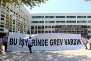 Hizmet-İş Sendikası, Antalya Büyükşehir Belediyesinde greve gitti