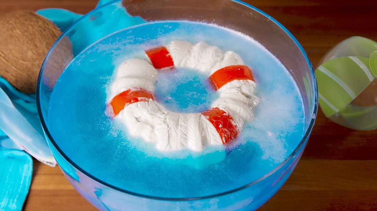 Deep Blue Vodka Punch Has A Dark Secret Below The Surface