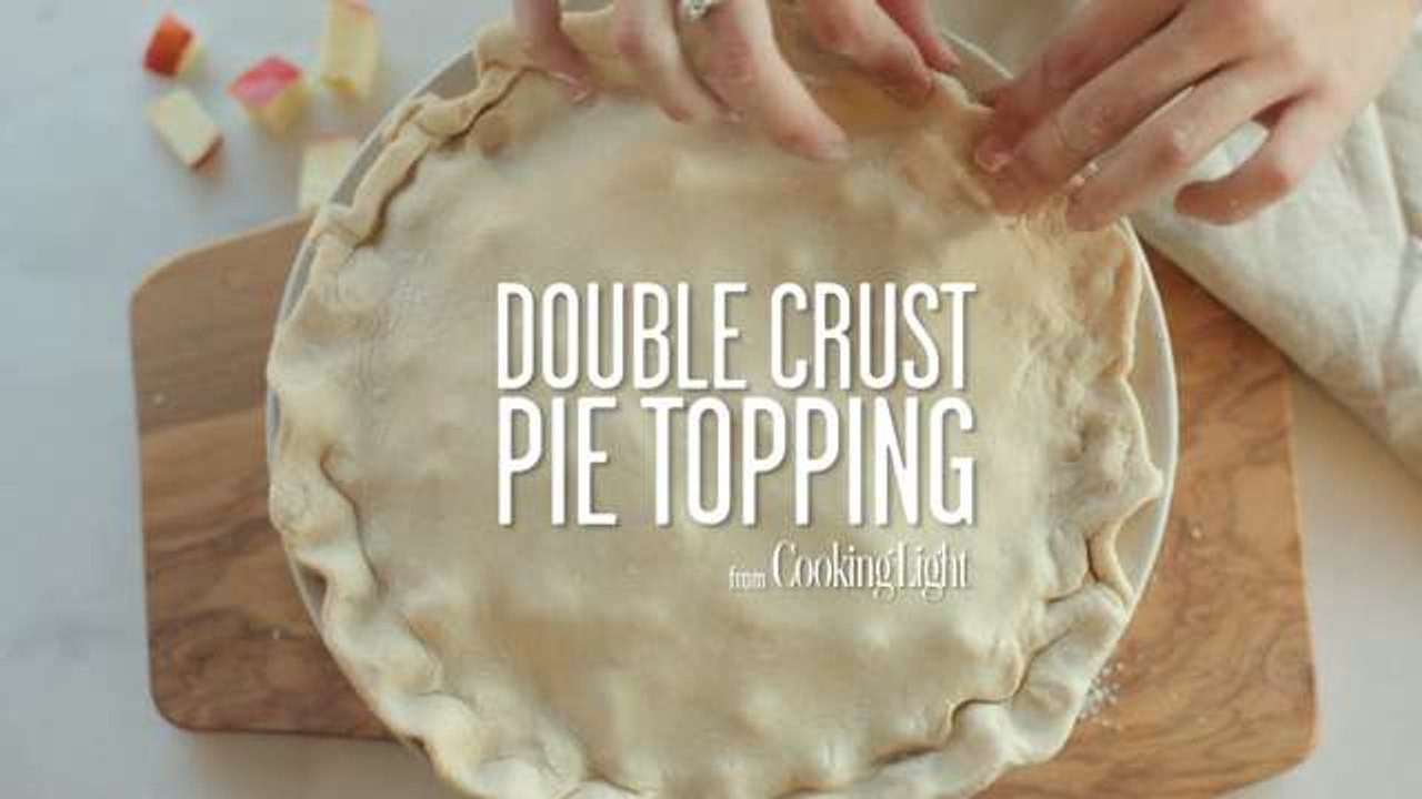 How to Make a Double-Crust Pie