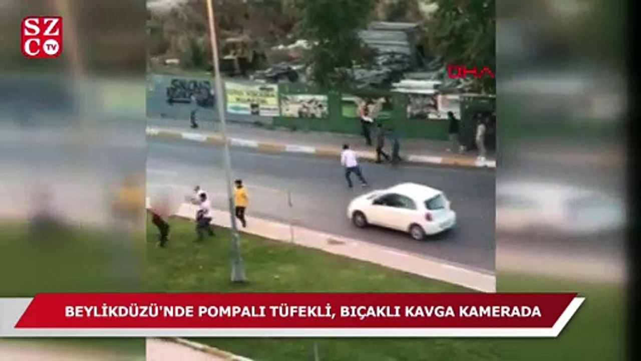 Beylikdüzü'nde iki grup arasında sopalı bıçaklı kavga!