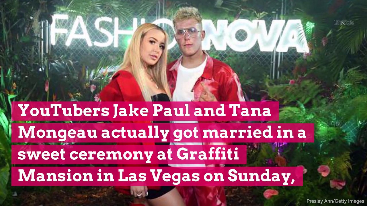 YouTubers Jake Paul and Tana Mongeau Are Officially Married