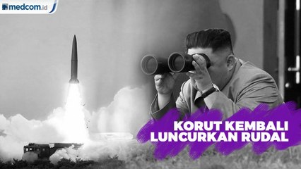 Penampakan Saat Korut Kembali Luncurkan Rudal