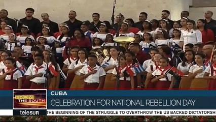 Cuba Celebrates National Rebellion Day