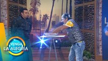 ¡Le quitaron la inmunidad a Brandon en El Harinazo! | Venga La Alegría