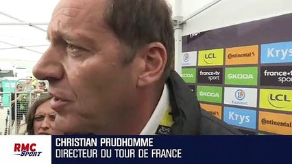 Tour de France : Prudhomme explique pourquoi la 19e étape a été arrêtée prématurément