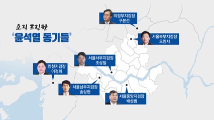 '윤석열 동기들' 요직 포진...집단 지도체제 속 '윤석열 사단' 약진 / YTN