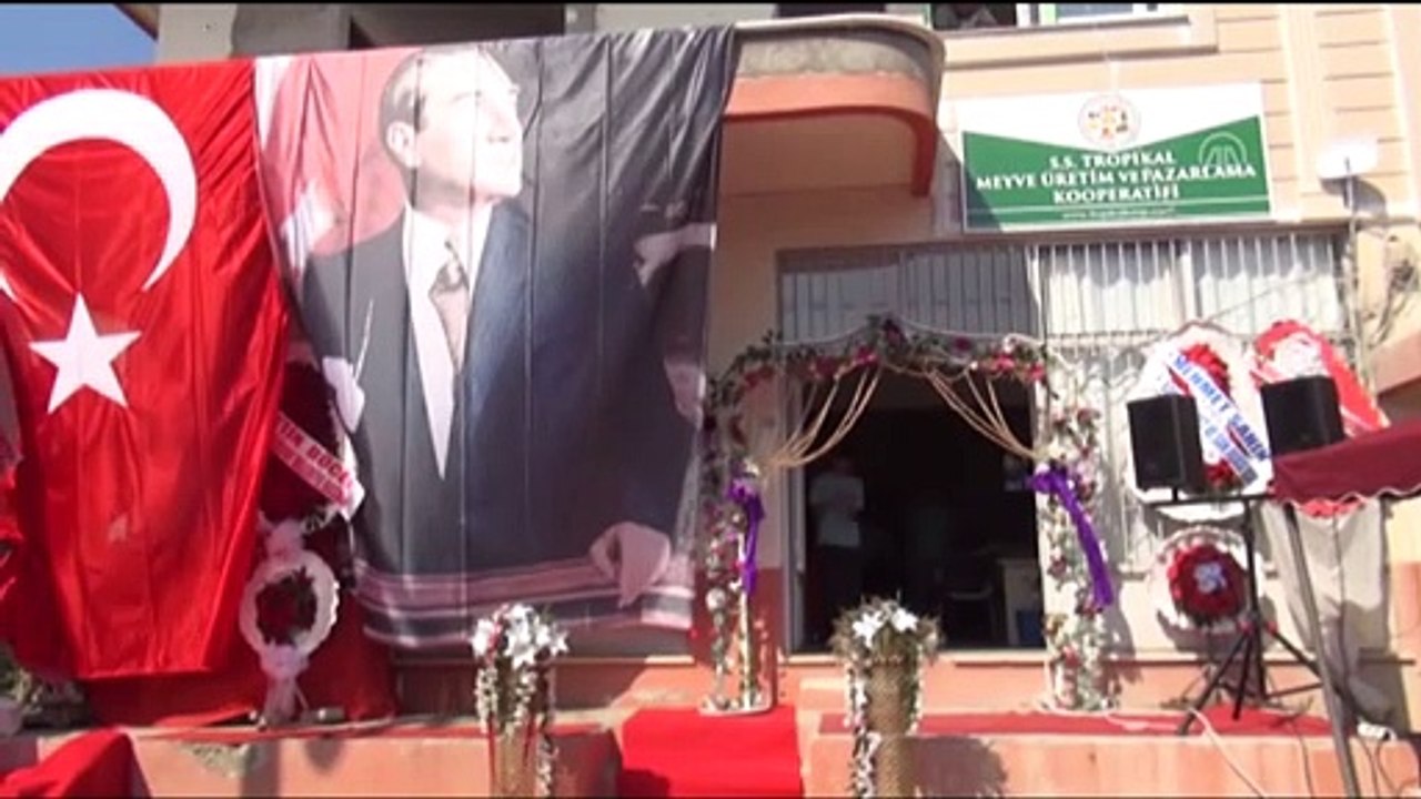 Tropikal Meyve Üretim ve Pazarlama Kooperatifi açıldı - ANTALYA