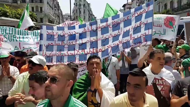 Cezayir'de Buteflika rejimi karşıtı protesto (2) - CEZAYİR