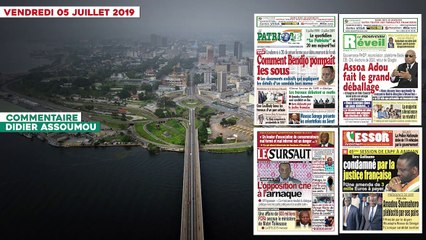 Le Titrologue du 05 juillet 2019- Gbagbo et Blé Goudé pris en otage en Europe