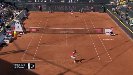 Zverev bt Krajinovic 2-6, 7-5, 6-2