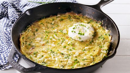 This Frittata Is Filled With Sour Cream & Onion POTATO CHIPS!