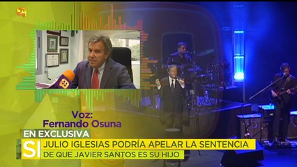 Pueden pasar meses para que Javier Santos lleve el apellido de Julio Iglesias.