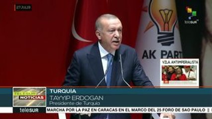 Pdte. de Turquía reitera apoyo a la causa palestina