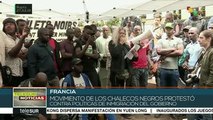 Francia: Chalecos Negros protestan en contra de las deportaciones