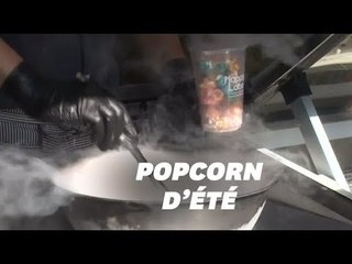 Le popcorn glacé à l'azote liquide ravit les papilles au Japon