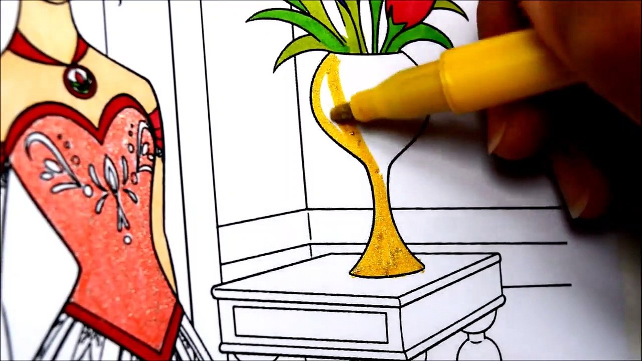 How to Color Anna from Disney Frozen Movies l Coloring Pages Videos for Kids