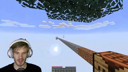 PewDiePie Minecraft Big Brain - Skyblocks